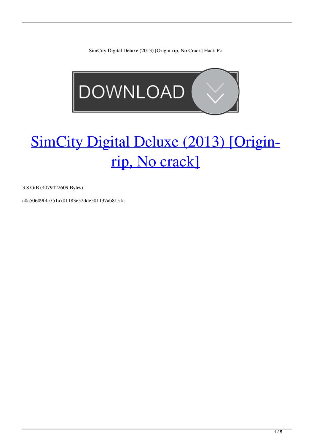 free simcity 5 activation code